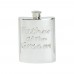 6OZ FATHER OF THE GROOM HIP FLASK