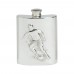 FOOTBALL SCENE HIP FLASK