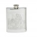 6OZ HIP FLASK WITH GOLF SCENE