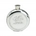 6OZ ROUND FLASK WITH DRAGON BADGE