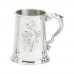 1PT PEWTER TANKARD STAMPED GOLF SCENE