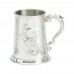Tankard Stamped Football Scene