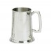 1PT PEWTER TANKARD STANDARD GLASS BASE
