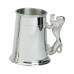 1PT PEWTER TANKARD STANDARD LION HANDLE