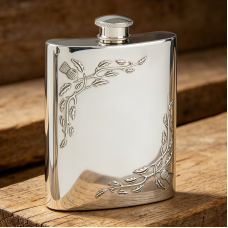 3D THISTLE HIP FLASK