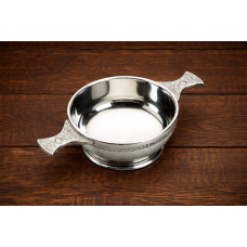 CELTIC QUAICH WITH FRIENDSHIP WIRE