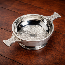 CELTIC QUADRANT QUAICH BOWL