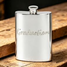 6OZ GRADUATION HIP FLASK