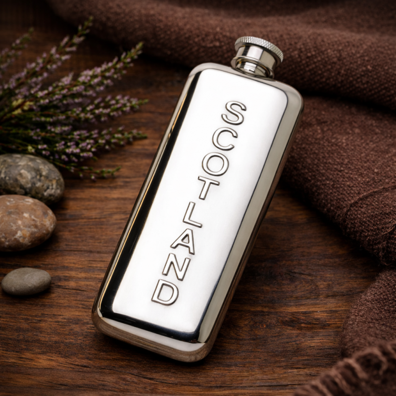 3OZ BOOT FLASK SCOTLAND 3OZ BOOT FLASK SCOTLAND