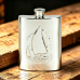 SAILING SCENE HIP FLASK