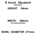PLAIN QUAICH BOWL 