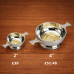 CELTIC QUAICH BOWL WITH BRASS