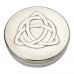 Pewter Trinket Box Celtic Triangle