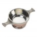 PEWTER / COPPER QUAICH BOWL