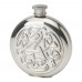 6OZ ROUND FLASK CELTIC SCROLL