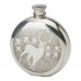 6OZ ROUND CLASSIC STAG FLASK