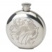 6OZ ROUND KELLS DRAGON  FLASK