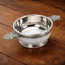 QUAICH BOWL CELTICC KNOT HANDLES