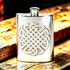 CELTIC KNOT HIP FLASK