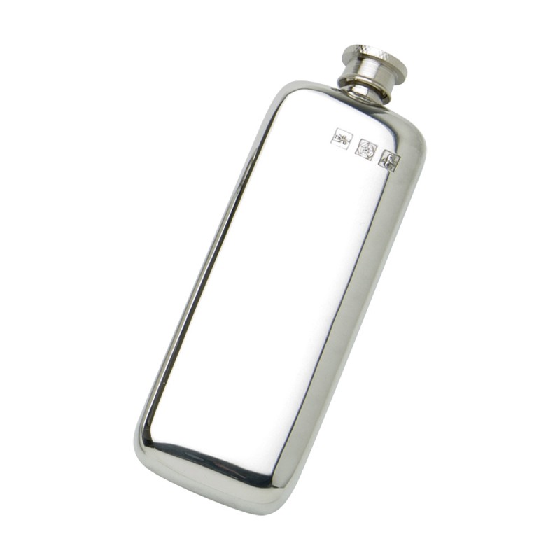 Pewter hip flask